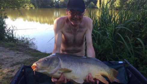 A 29 lb carp from Lillypool, Philip Greenhoff, Aug 2016