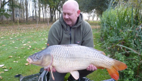 A 30 lb carp from Lillypool, Dave Inkersole, Sep 2014