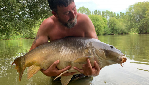 A 44 lb fish from Lillypool, Tony Gattie, May 2022