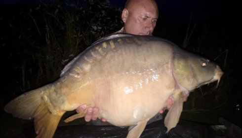 A 36 lb carp from Lillypool, Jason Wood, Sep 2018