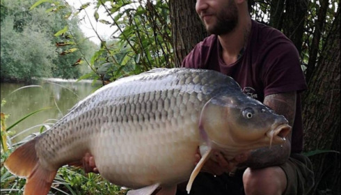 A 52 lb carp from Lillypool, Warren Buckley, Sep 2018