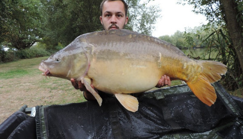 A 42 lb 6 oz carp from Lillypool, Jason Polley, Oct 2016