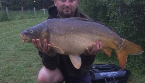 A 22 lb carp from Lillypool, Craig Deenin, May 2016