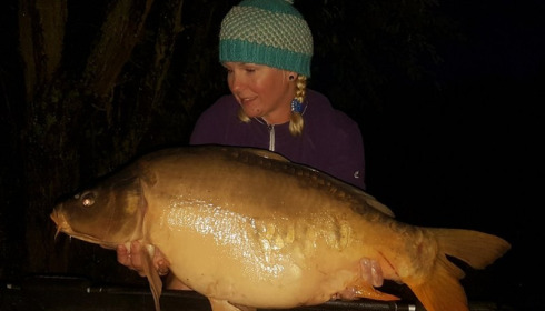 A 29 lb 3 oz carp from Lillypool, Abi Bainbridge, Aug 2017