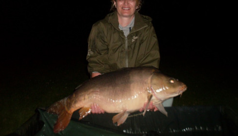 A 35 lb carp from Lillypool, Sally Malcolm, Jul 2014