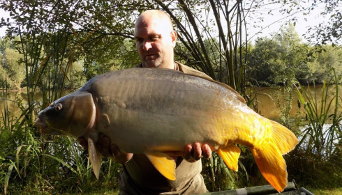 A 31 lb 8 oz carp from Lillypool, Ryan Bradding, Aug 2017