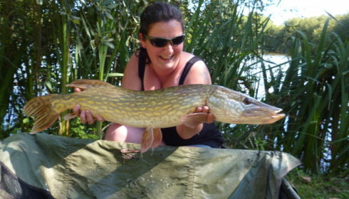 A fish from Lillypool, Emma Morgan (pb pike), Jul 2015