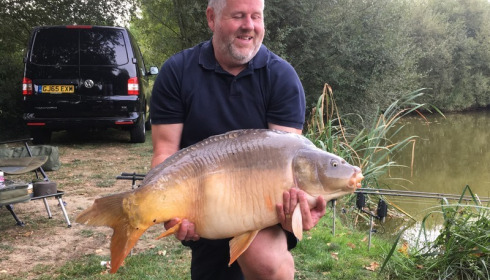 A 31 lb 8 oz carp from Lillypool, Dan Richardson, Sep 2016