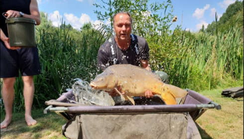A 34 lb 2 oz carp from Lillypool, Chris Allan, Jul 2018
