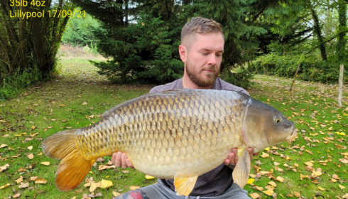 A carp from Lillypool, Christopher Shearman, Sep 2021