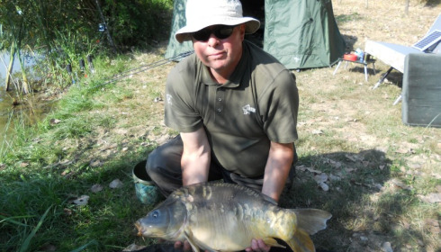 A 23 lb 3 oz carp from Lillypool, Gary, Aug 2013