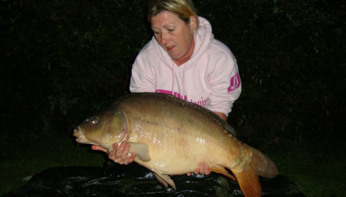 A 25 lb 8 oz carp from Lillypool, Fi Wright, Aug 2014