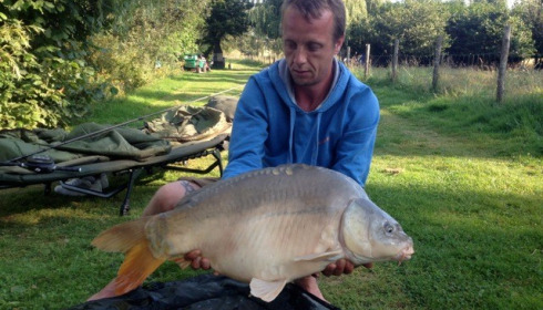 A carp from Lillypool, J Cain group, Jul 2012