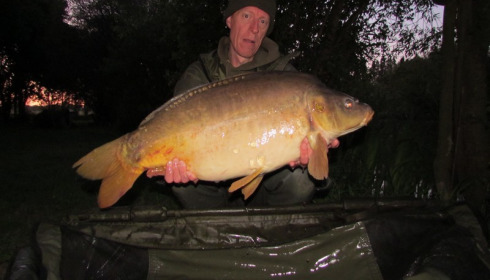 A 25 lb carp from Lillypool, Darren Ford, May 2018