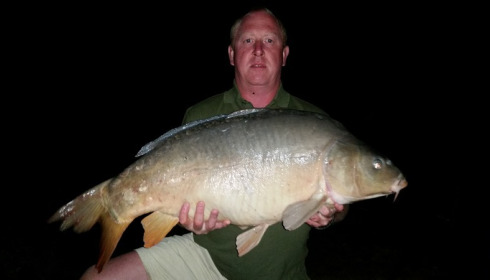 A 38 lb 8 oz carp from Lillypool, Dean Boughen, Oct 2016