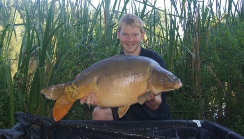 A 30 lb carp from Lillypool, Lee Turley, Aug 2016