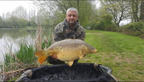 A 37 lb carp from Lillypool, Andy Biggs, Apr 2019