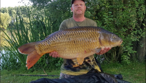 A 36 lb carp from Lillypool, Glynn Jones, Jul 2018