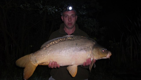 A 24 lb carp from Lillypool, Adam Pike, May 2013