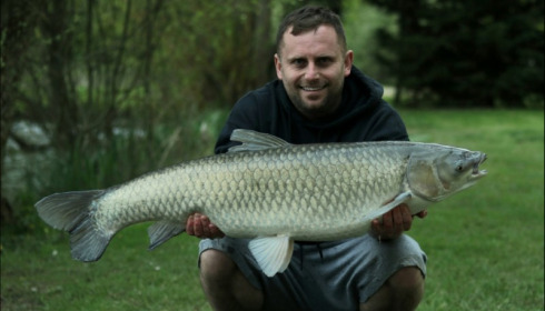 A 35 lb 2 oz grass carp from Lillypool, Ian Murray, Apr 2019