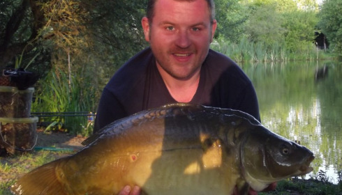 A 24 lb 12 oz carp from Lillypool, Eddie Hudson, May 2014