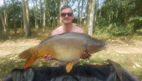 A 30 lb 8 oz carp from Lillypool, John Holmes, Aug 2017