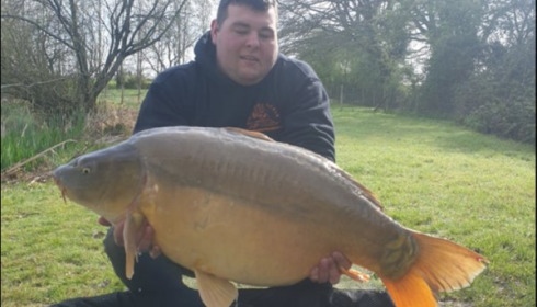 A 36 lb 8 oz carp from Lillypool, Jack Ellis, Apr 2019