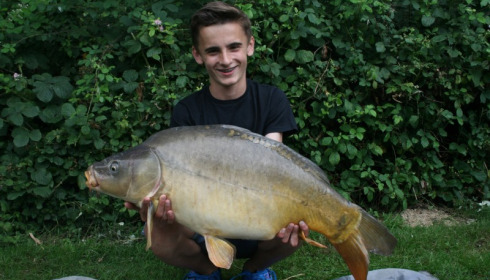 A 25 lb 8 oz carp from Lillypool, Matt Burgess, Jul 2014