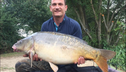 A 32 lb 10 oz carp from Lillypool, Phil Milner, Aug 2018