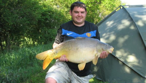 A carp from Lillypool, Alan Pattinson aka the lone ranger, Apr 2011