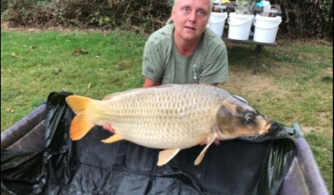 A 33 lb carp from Lillypool, Jane Barber, Aug 2019
