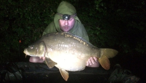 A 30 lb carp from Lillypool, Eddie Hudson, May 2017