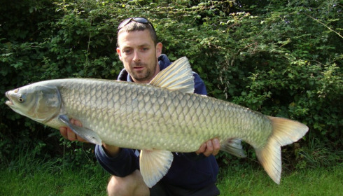 A grass carp from Lillypool, Lee Horner, Aug 2014