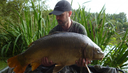 A 38 lb 14 oz carp from Lillypool, Andrew Ploughman, Jul 2015