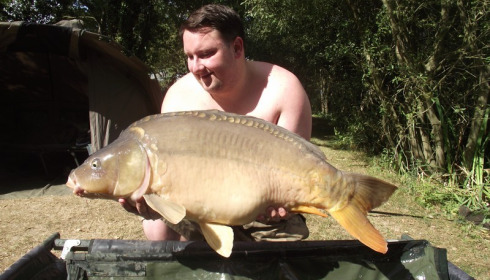 A 34 lb 8 oz carp from Lillypool, Michael Lock, Sep 2016