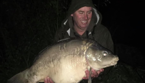 A 35 lb carp from Lillypool, Simon O'Donnell, Oct 2021