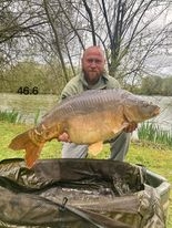 A 46 lb 6 oz carp from Lillypool, Simon Robbins, Apr 2022