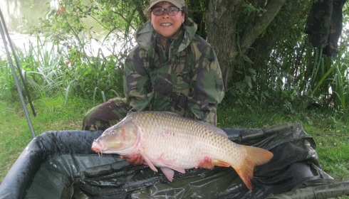 A 25 lb 12 oz carp from Lillypool, Lorna Smith, Jul 2017