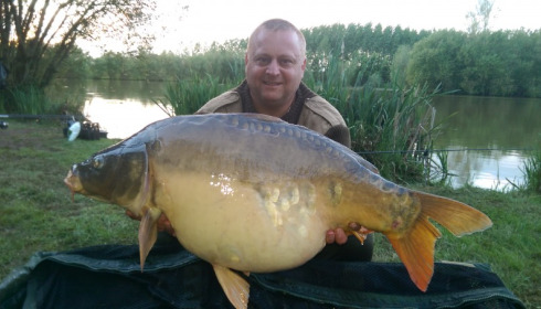 A 36 lb 6 oz carp from Lillypool, Shane Welch, May 2015