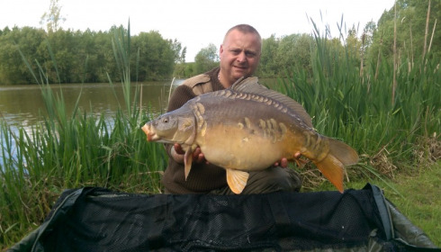 A 20 lb carp from Lillypool, Shane Welch, May 2015