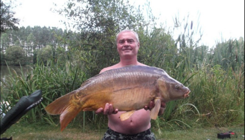 A 23 lb 8 oz carp from Lillypool, Rob Antrobus, Jul 2019