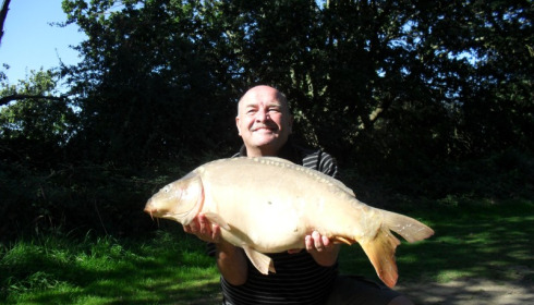 A carp from Lillypool, P Thomson group, Aug 2012
