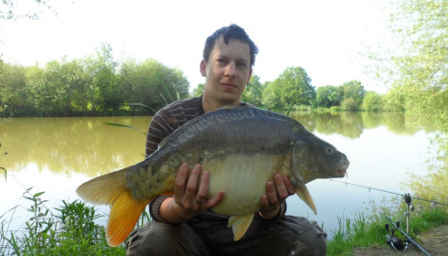A carp from Lillypool, James, May 2012