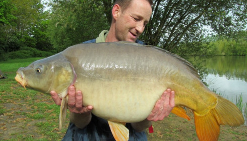 A 31 lb 4 oz carp from Lillypool, Richard Hardy, Apr 2014