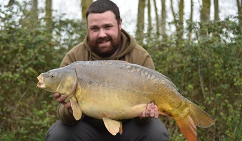 A 25 lb 5 oz carp from Lillypool, Adam West, Apr 2018