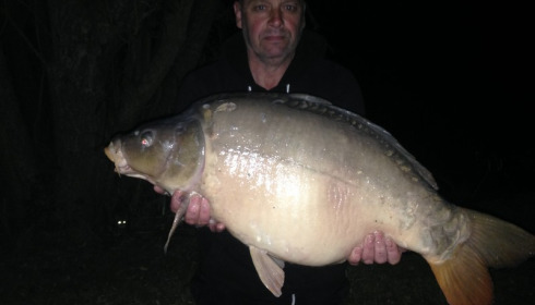 A 40 lb carp from Lillypool, Phil Jackson, Oct 2016