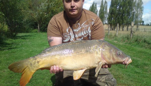 A 24 lb 1 oz carp from Lillypool, perry, Aug 2010