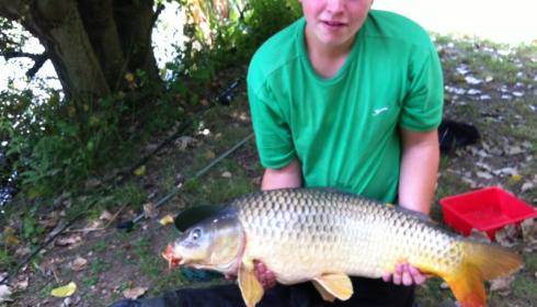 A 23 lb 7 oz carp from Lillypool, Aaron, Aug 2013