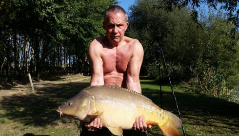 A 33 lb carp from Lillypool, Terry Richardson, Oct 2016