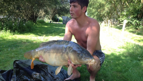 A carp from Lillypool, J Cain group, Jul 2012